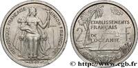 FRENCH POLYNESIA - French Oceania Essai de 2 Francs Établissements français de l’Océ FRENCH POLYNESIA - French Oceania Paris 1949 (27mm, 10,10g, 6h) -