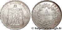 FRANCE 5 francs Hercule III REPUBLIC Paris 1877 (37mm, 25,12g, 6h) -