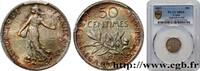 FRANCE 50 centimes Semeuse III REPUBLIC Paris 1897 (18mm, 2,50g, 6h) -