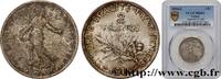 FRANCE 2 francs Semeuse III REPUBLIC Castelsarrasin 1914 (27mm, 10,00g, 6h) -