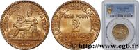 FRANCE 2 francs Chambres de Commerce III REPUBLIC 1925 (27mm, 8g, 6h) -
