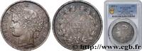 FRANCE 5 francs Cérès, sans légende GOUVERNEMENT DE LA DÉFENSE NATIONALE Paris 1870 (37mm, 25g, 6h) -