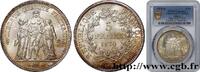 FRANCE 5 francs Hercule III REPUBLIC Bordeaux 1874 (37,44mm, 25g, 6h) -