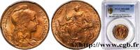 FRANCE 5 centimes Daniel-Dupuis III REPUBLIC 1911 (25mm, g, 6h) -