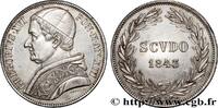 VATICAN AND PAPAL STATES Scudo Grégoire XVI an XIII VATICAN AND PAPAL STATES Rome 1843 (37mm, 26,98g, 6h) -