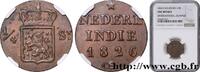 NETHERLANDS INDIES 1/4 Stuiver aux armes d’Utrecht pour Sumatra NETHERLANDS INDIES Utrecht 1826 (22mm, 2,37g, 12h) -