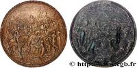 FRANCE Fonte, Coriolan rencontre les femmes romaines, ref ARTISTES : GRAVEURS, PEINTRES, SCULPTEURS Monnaie de Paris (1575)/1973 (143mm, 400,68g, 12h) -