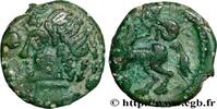 FRANCE Bronze “aux abeilles” AMBIANI (Area of Amiens) Amiens (80) c. 60-40 AC. (14mm, 2,46g, 9h) -