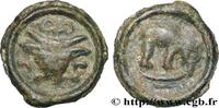 FRANCE Potin au bucrane GALLIA BELGICA - REMI (Area of Reims) Reims (51) Ier siècle avant J.-C. (21mm, 4,83g, 5h) -