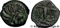 FRANCE Bronze à l'oiseau et à la roue GALLIA - CARNUTES (Beauce area) Chartres (28) c. 52 AC (15mm, 2,78g, 7h) -