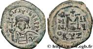 THE EMPIRE FROM ANASTASIUS TO MAURICE TIBERIUS (49 Follis MAURICIUS TIBERIUS Cyzique 584-585 (30mm, 12,13g, 6h) -
