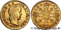 FRANCE Demi-louis d’or aux huit L, portrait à la mèche lo LOUIS XIV THE SUN KING Paris 1652 (20,5mm, 3,33g, 6h) -