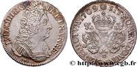 FRANCE Écu aux trois couronnes LOUIS XIV THE SUN KING Pau 1709 (40,5mm, 30,63g, 6h) -