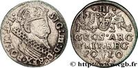 POLAND - SIGISMUND III VASA Trois groschen ou trojak koronny POLAND - SIGISMUND III VASA Cracovie 1624 (19mm, 2,04g, 9h) -