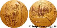 FRANCE Médaille, Maisons Laffite VILLES Monnaie de Paris 1979 (67,5mm, 158,12g, 12h) -