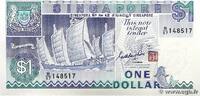 SINGAPORE 1 Dollar SINGAPORE 1 Dollar 1987 UNC -