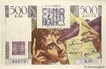 FRANCE 500 Francs CHATEAUBRIAND FRANCE 500 Francs CHATEAUBRIAND 1945 AU -