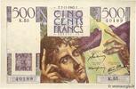 FRANCE 500 Francs CHATEAUBRIAND FRANCE 500 Francs CHATEAUBRIAND 1945 AU -