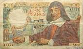 FRANCE 100 Francs DESCARTES FRANCE 100 Francs DESCARTES 1942 F -