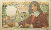 FRANCE 100 Francs DESCARTES FRANCE 100 Francs DESCARTES 1943 F+ -