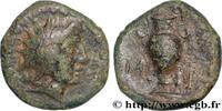 Hellenistic 2 (188 BC to 30 BC) Demi-unité AIOLIS - MYRINA Myrhina, Éolide c. 150-140 AC. (12mm, 1,66g, 12h) -
