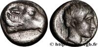 Classic 1 (480 BC to 400 BC) Hemiobole CARIA - ANONYMOUS Halicarnasse, Carie c. 395-377 AC. (6mm, 0,42g, 4h) -