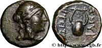 Hellenistic 2 (188 BC to 30 BC) Unité de bronze IONIA - SMYRNA Smyrne, Ionie c. 105-95 AC. (10,5mm, 1,36g, 11h) -
