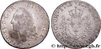 FRANCE Écu aux branches d’olivier, buste lauré LOUIS XV THE BELOVED Aix-en-Provence 1773 (40,5mm, 29,33g, 6h) -