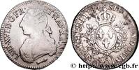 FRANCE Écu aux branches d'olivier LOUIS XVI Perpignan 1784 (42mm, 28,04g, 6h) -
