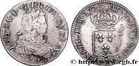 FRANCE Écu dit de France LOUIS XV THE BELOVED Rennes 1723 (38,5mm, 23,79g, 6h) -