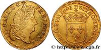 FRANCE Louis d'or à l'écu LOUIS XIV THE SUN KING Rouen 1691 (25mm, 6,69g, 6h) -