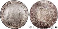 FRANCE Écu aux palmes LOUIS XIV THE SUN KING La Rochelle 1696 (41,5mm, 26,99g, 6h) -