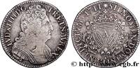 FRANCE Demi-écu aux trois couronnes LOUIS XIV THE SUN KING Paris 1711 (33mm, 14,95g, 6h) -