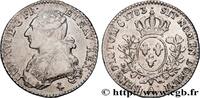 FRANCE Cinquième d'écu aux branches d'olivier LOUIS XVI Paris 1783 (26mm, 5,84g, 6h) -