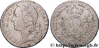 Demi-écu aux branches d’olivier, tête ceinte d’un  1741 FRANKREICH LOUIS XV  THE WELL-BELOVED  Orléans 1741 (32mm, 14,04g, 6h) S/fSS