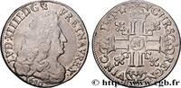 FRANCE Demi-écu aux huit L, 1er type LOUIS XIV THE SUN KING Montpellier 1690 (33,5mm, 13,21g, 6h) -