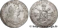 FRANCE Demi-écu aux huit L, 2e type LOUIS XIV THE SUN KING Rouen 1705 (35,5mm, 13,52g, 6h) -