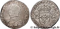 FRANCE Teston, 2e type CHARLES IX Toulouse 1573 (28,5mm, 9,44g, 7h) -
