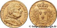 FRANCE 20 francs or Louis XVIII, buste habillé LOUIS XVIII Rouen 1815 (21mm, 6,38g, 6h) -