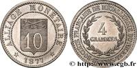 FRANCE Essai d’alliage au module de 10 centimes III REPUBLIC 1877 (23,5mm, 4,41g, 12h) -
