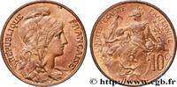 FRANCE 10 centimes Daniel-Dupuis III REPUBLIC 1898 (30mm, 9,72g, 6h) -