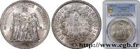 FRANCE 5 francs Hercule III REPUBLIC Paris 1877 (37mm, g, 6h) -
