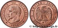 FRANCE Dix centimes Napoléon III, tête nue SECOND EMPIRE Rouen 1856 (30mm, 10,10g, 6h) -