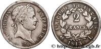 FRANCE 2 francs Napoléon Ier tête laurée, Empire français PREMIER EMPIRE / FIRST FRENCH EMPIRE Bayonne 1813 (26,94mm, 9,92g, 6h) -