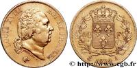 FRANCE 40 francs or Louis XVIII LOUIS XVIII Paris 1824 (26mm, 12,75g, 6h) -
