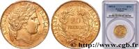 FRANCE 20 francs or Cérès II REPUBLIC Paris 1851 (21mm, 6,45g, 6h) -