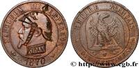 FRANCE Monnaie satirique, module de dix centimes, regravé SATIRICAL COINS - 1870 WAR AND BATTLE OF SEDAN Lille n.d. (30,5mm, 9,48g, 6h) -
