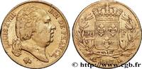 FRANCE 20 francs or Louis XVIII, tête nue LOUIS XVIII Bayonne 1817 (21,18mm, 6,31g, 6h) -