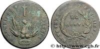 GREECE 20 Lepta Phoenix type sans cercle GREECE 1831 (35,254mm, 30,85g, 12h) -