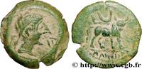 FRANCE Demi-unité de bronze ou semis au taureau HISPANIA - SPAIN - IBERIAN - CASTULO/KASTILO (Province of Jaen/Calzona) Castulo fin IIe - Ier siècles avant J.-C. (20,5mm, 5,87g -